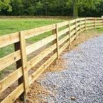 wood fence